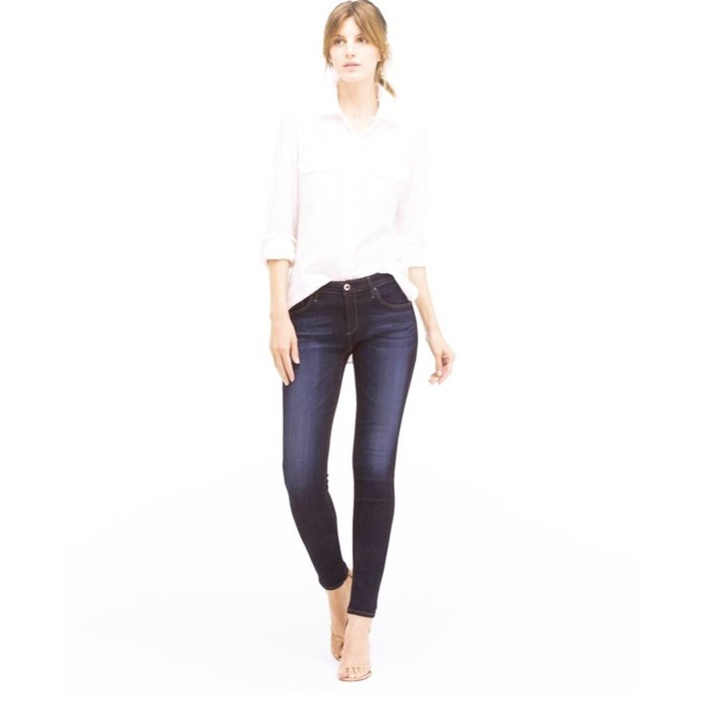 AG Adriano Goldschmied The Legging Super Skinny Dark Wash Jeans